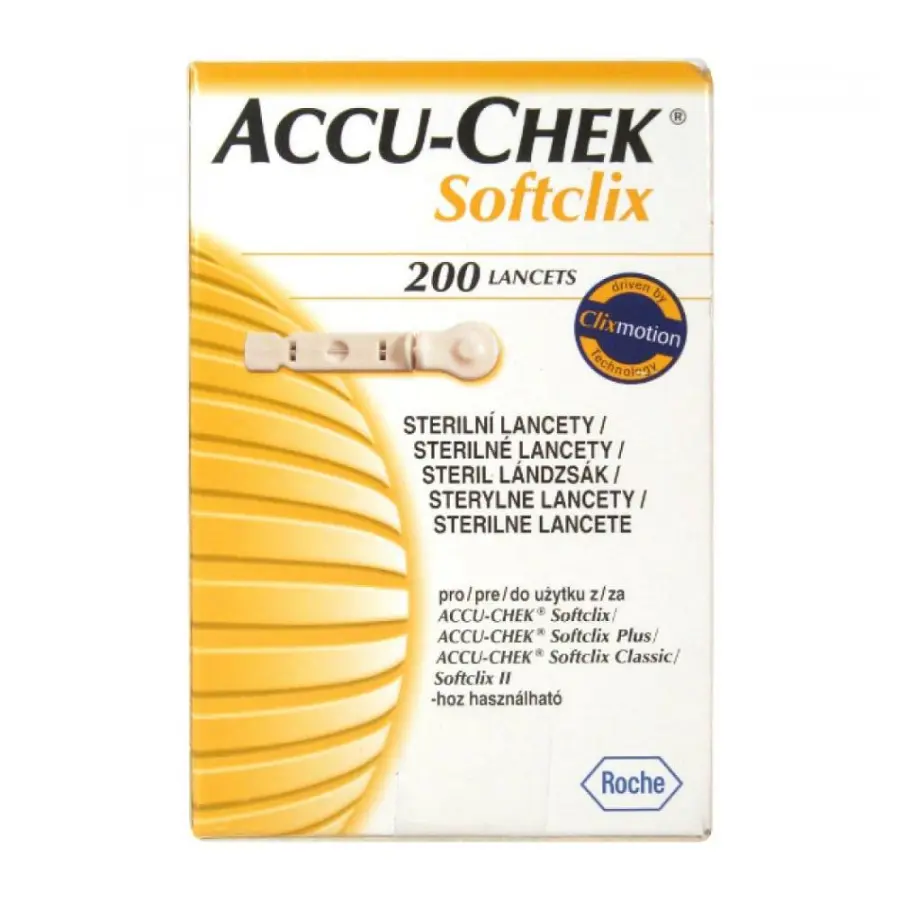 7572_ACCU-CHEK SOFTCLIX LANCETY 200 KS